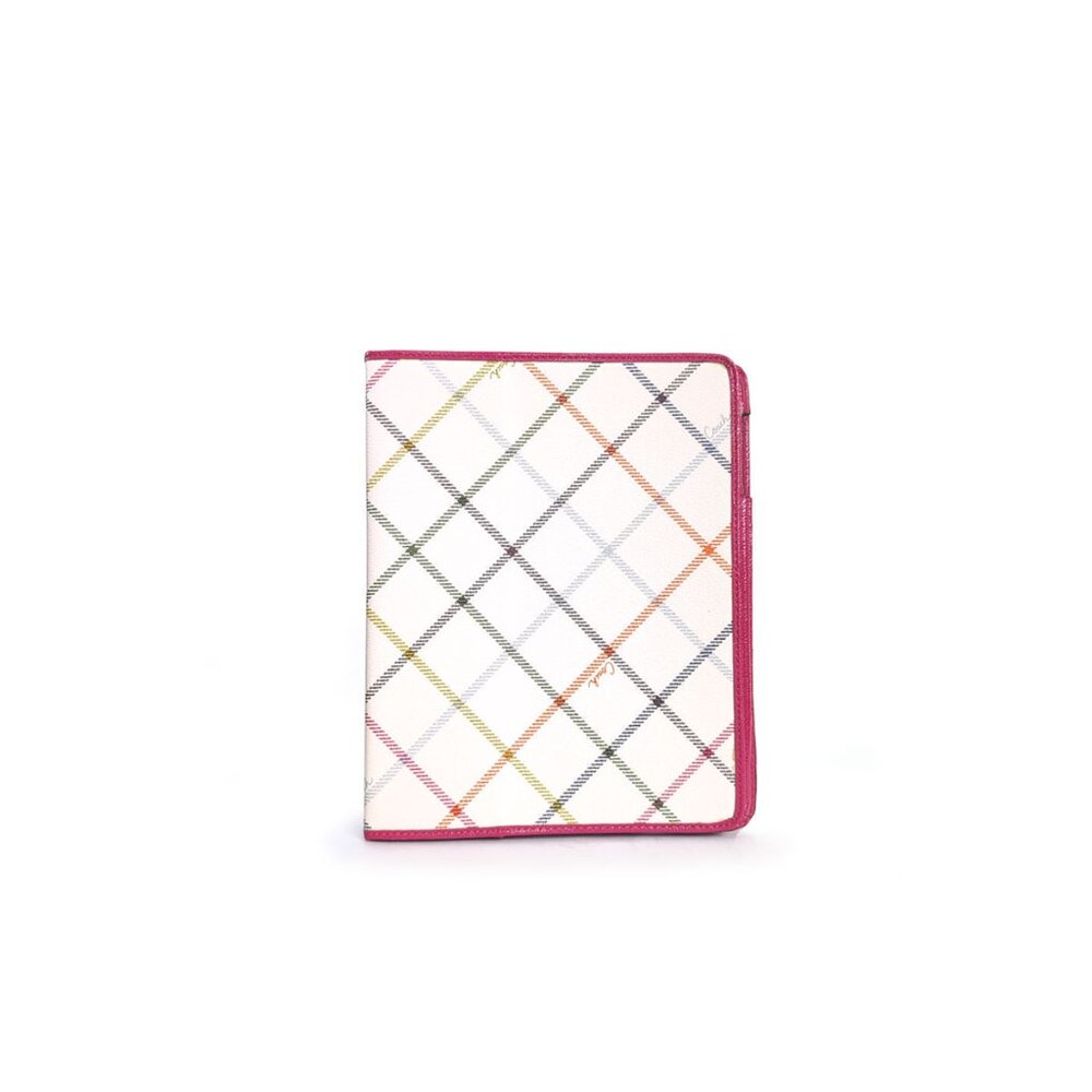 Y2K Coach Tattersall Plaid Tablet iPad cover